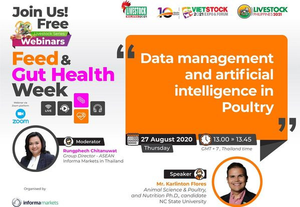 Feed & Gut Health: Data management and artificial intelligence in Poultry